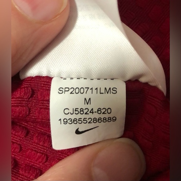 Nike Dri-fit half zip men’s running shirt size M - Picture 10 of 11